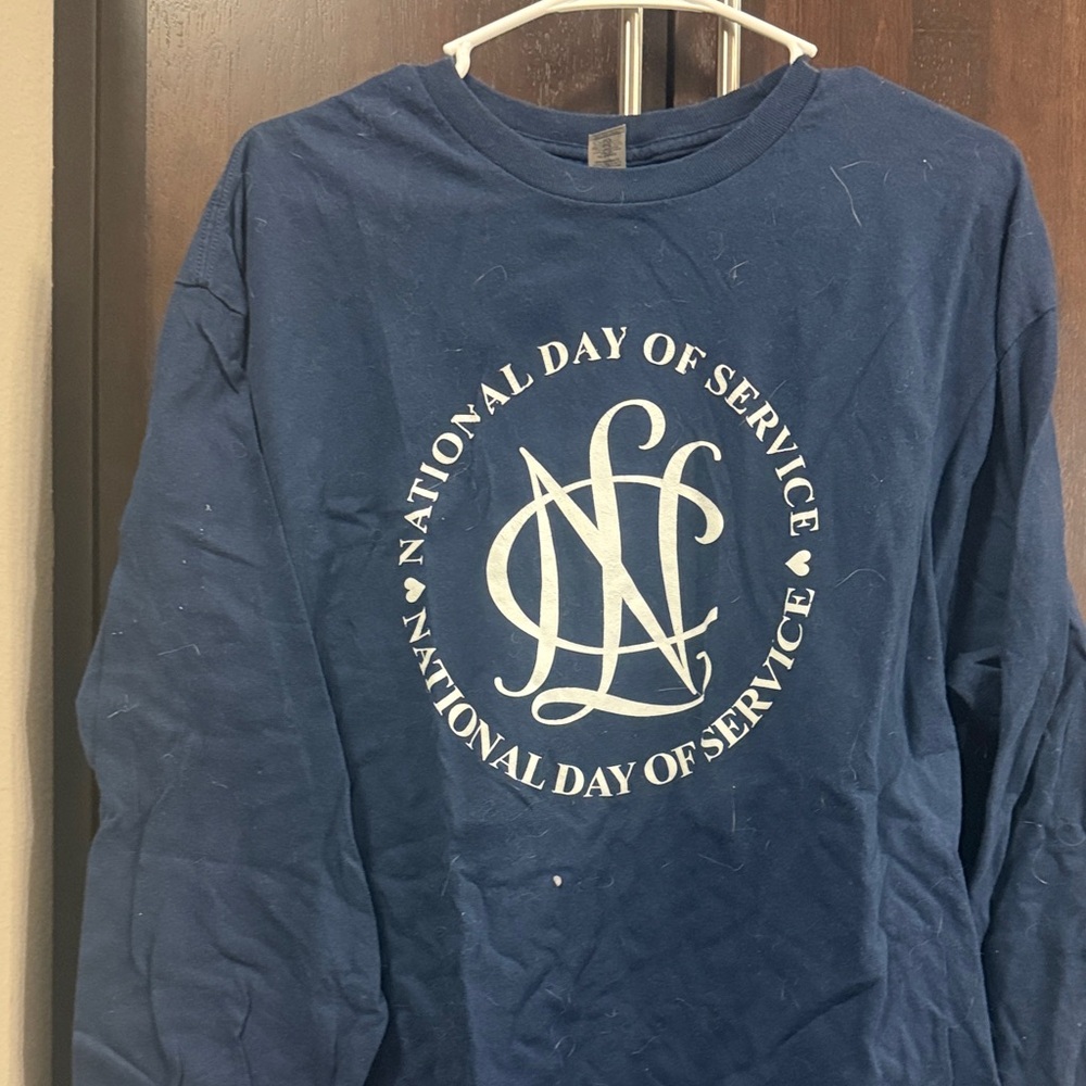 National Charity League Gildan Navy Blue Long Sleeve Shirt - Picture 3 of 6
